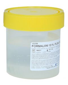 Formaliini 10 %, puskuroitu, (36 x 125 ml), 36 x 125 ml